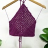 top frente unica croche roxo hawewe 1