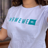 camiseta branca hawewe logo 2