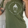 camiseta verde estonada positive mind hawewe 3