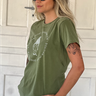 camiseta verde estonada positive mind hawewe4