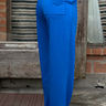 calca wide leg moletinho com bolsos azul 3